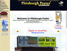 Tablet Screenshot of pittsburghposter.com